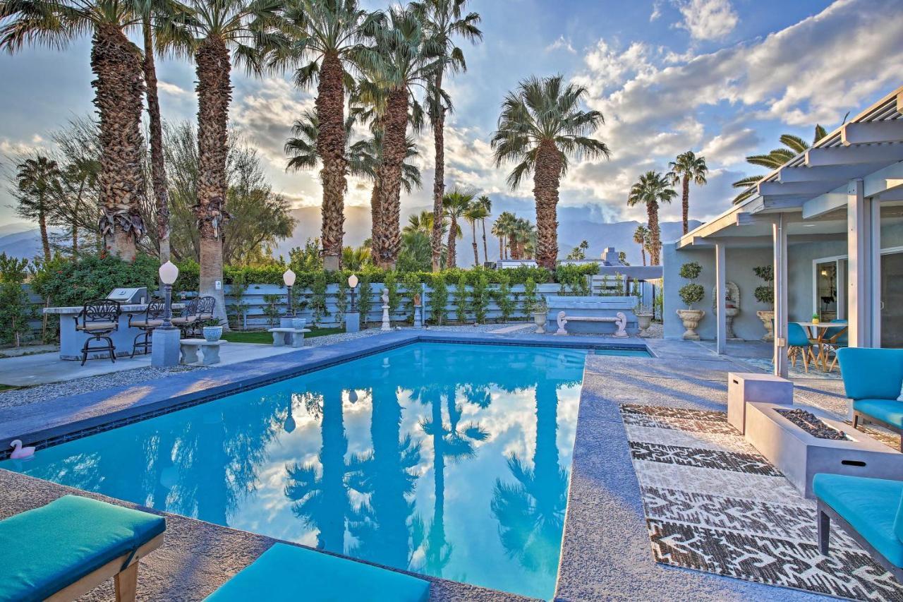 Pet-Friendly Palm Springs Escape With Heated Pool! Villa Bagian luar foto