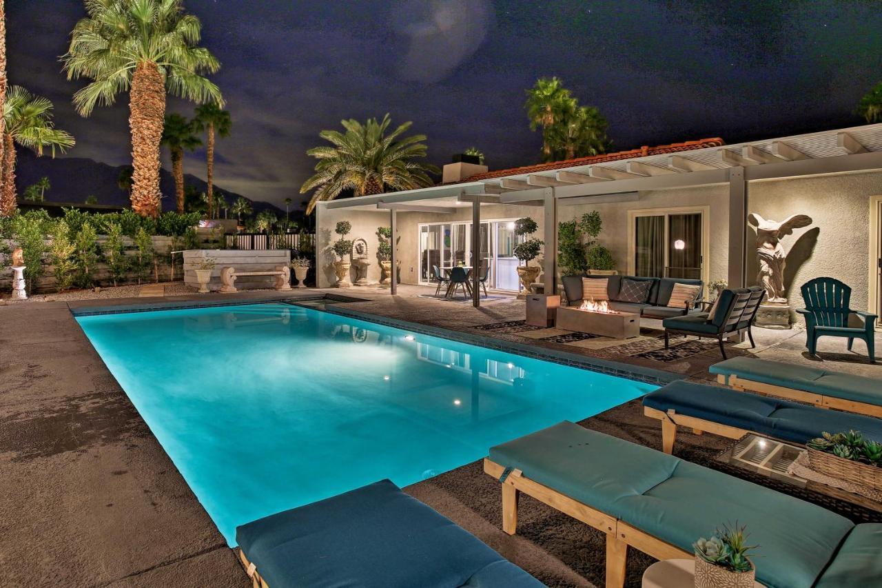 Pet-Friendly Palm Springs Escape With Heated Pool! Villa Bagian luar foto