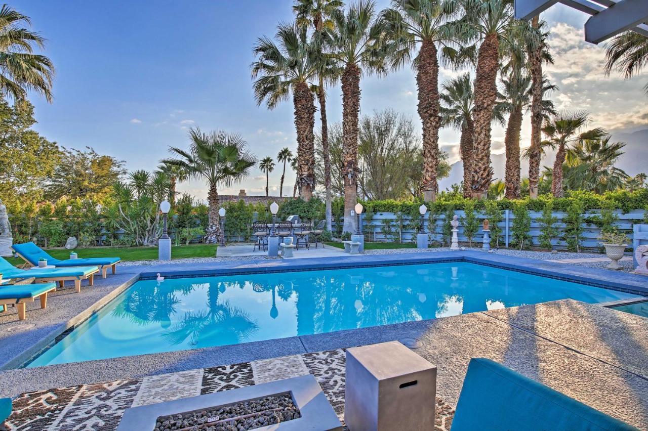 Pet-Friendly Palm Springs Escape With Heated Pool! Villa Bagian luar foto