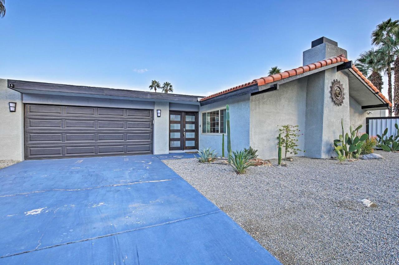 Pet-Friendly Palm Springs Escape With Heated Pool! Villa Bagian luar foto