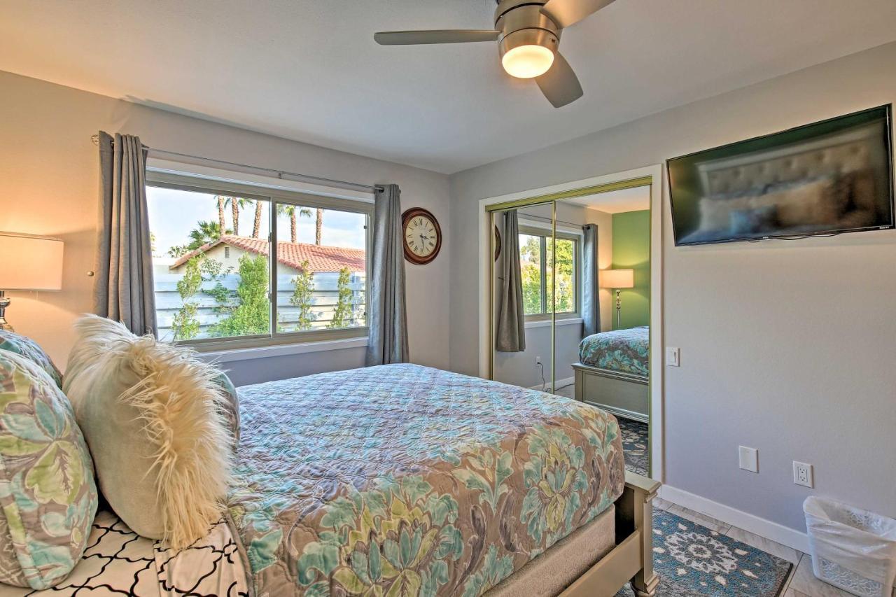 Pet-Friendly Palm Springs Escape With Heated Pool! Villa Bagian luar foto