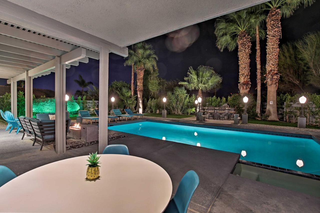 Pet-Friendly Palm Springs Escape With Heated Pool! Villa Bagian luar foto