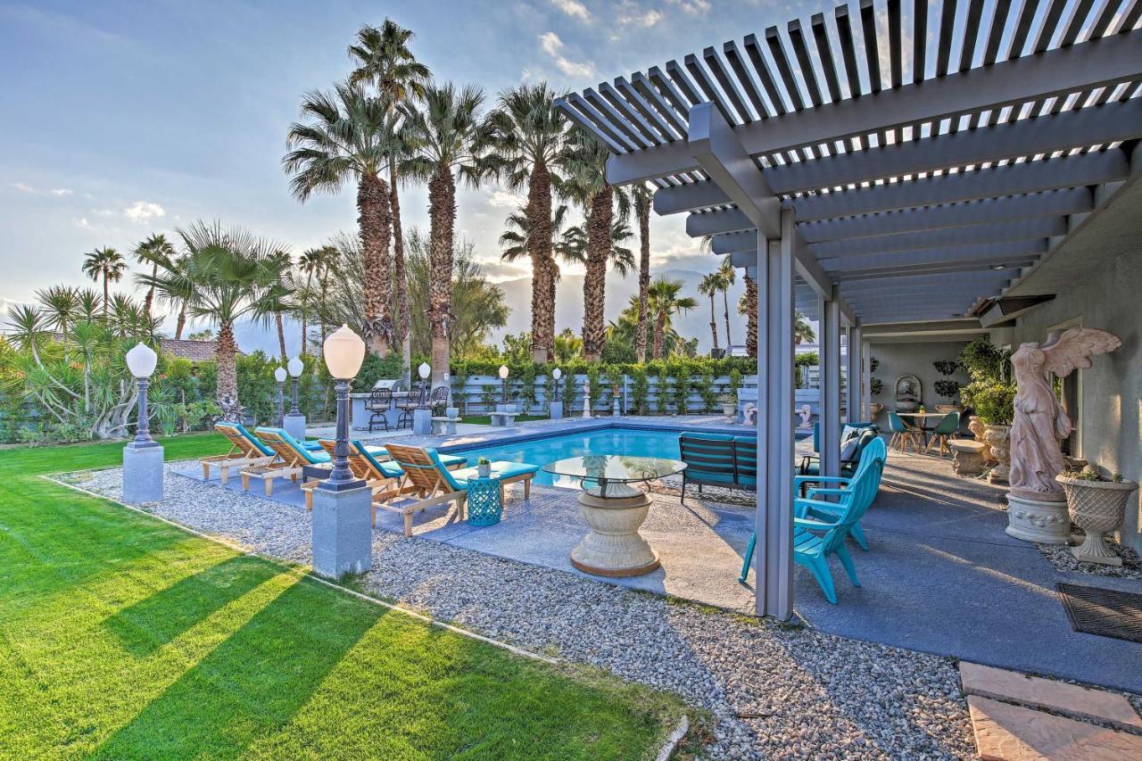 Pet-Friendly Palm Springs Escape With Heated Pool! Villa Bagian luar foto