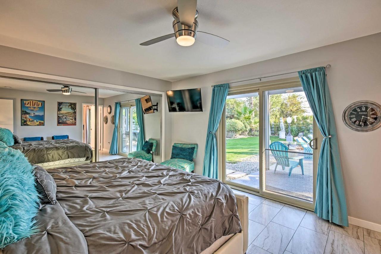 Pet-Friendly Palm Springs Escape With Heated Pool! Villa Bagian luar foto